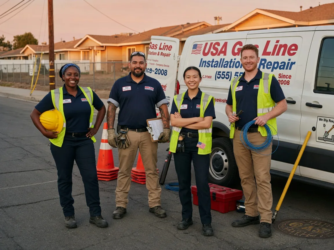 Gas Line Installation company in Mineral Point, PA